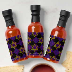SlipperyJoe's Hanukkah-themed image golden yellow  Hot Sauces