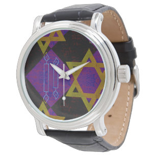 SlipperyJoe's Hanukkah-themed image golden yellow  Watch