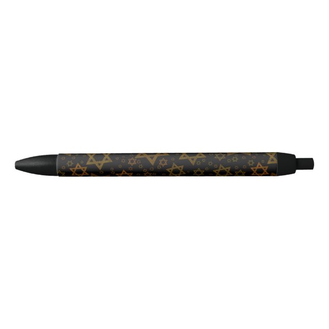 SlipperyJoe's Hanukkah-themed Star David artistic  Pen (Front)