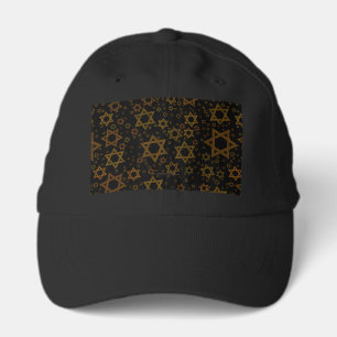 SlipperyJoe's Hanukkah-themed Star David artistic Performance Cap