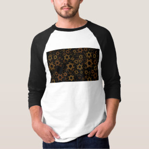 SlipperyJoe's Hanukkah-themed Star David artistic  T-Shirt