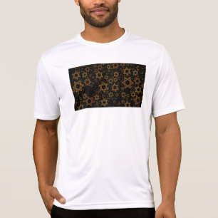 SlipperyJoe's Hanukkah-themed Star David artistic  T-Shirt