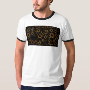 SlipperyJoe's Hanukkah-themed Star David artistic T-Shirt