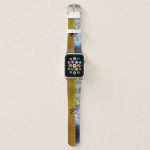 SlipperyJoe's Hanukkah traditional toy gifts close Apple Watch Band