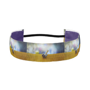 SlipperyJoe's Hanukkah traditional toy gifts close Athletic Headband