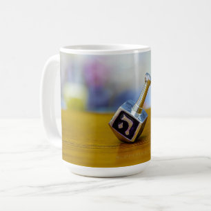 SlipperyJoe's Hanukkah traditional toy gifts close Coffee Mug