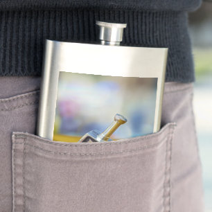 SlipperyJoe's Hanukkah traditional toy gifts close Flask