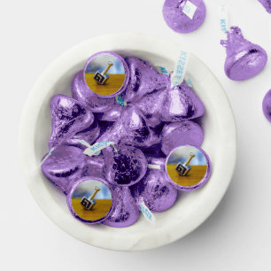 SlipperyJoe's Hanukkah traditional toy gifts close Hershey®'s Kisses®