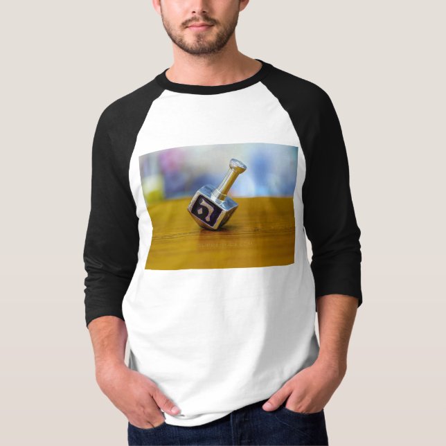 SlipperyJoe's Hanukkah traditional toy gifts close T-Shirt (Front)