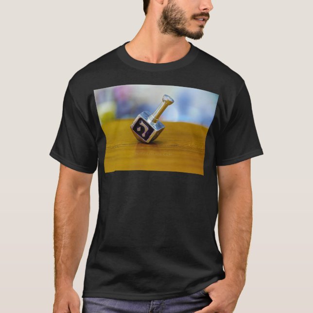 SlipperyJoe's Hanukkah traditional toy gifts close T-Shirt (Front)
