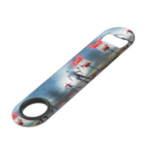 SlipperyJoe's happy Halloween glowing eyes zombies Bar Key