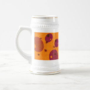 SlipperyJoe's Happy Hanukkah Jewish Hebrew jelly-f Beer Stein