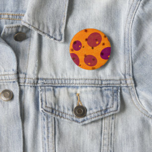 SlipperyJoe's Happy Hanukkah Jewish Hebrew jelly-f Button