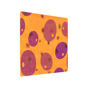SlipperyJoe's Happy Hanukkah Jewish Hebrew jelly-f Metal Print