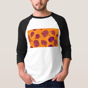 SlipperyJoe's Happy Hanukkah Star of David menorah T-Shirt