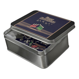 SlipperyJoe's Happy Kwanzaa December African Ameri Jigsaw Puzzle