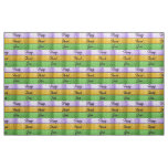 SlipperyJoe's Happy Mardi Gras purple gold green b Fabric