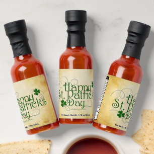 SlipperyJoe's Happy St. Patrick's Day holiday Iris Hot Sauces