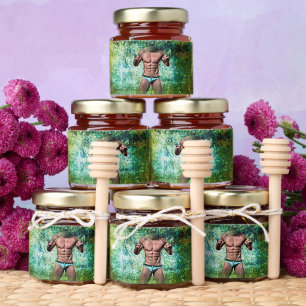 SlipperyJoe's highly muscular adult man shirtless Honey Jar Favors