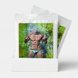 SlipperyJoe's highly muscular adult man shirtless Margarita Drink Mix
