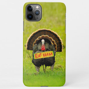 SlipperyJoe's humorous clever Thanksgiving theme t iPhone 11Pro Max Case