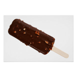 SlipperyJoe's Ice Cream Bar delicious chocolate co Poster