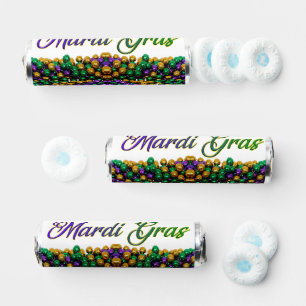 SlipperyJoe's iconic Mardi Gras–themed image elega Breath Savers® Mints