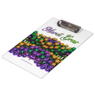 SlipperyJoe's iconic Mardi Gras–themed image elega Clipboard