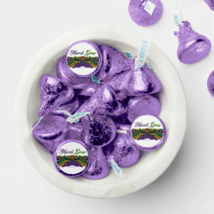 SlipperyJoe's iconic Mardi Gras–themed image elega Hershey®'s Kisses®