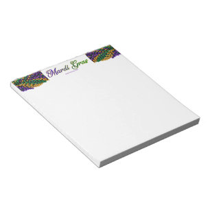 SlipperyJoe's iconic Mardi Gras–themed image elega Notepad