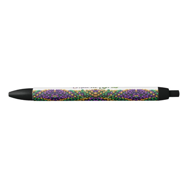 SlipperyJoe's iconic Mardi Gras–themed image elega Pen (Front)