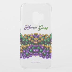 SlipperyJoe's iconic Mardi Gras–themed image elega Uncommon Samsung Galaxy S9 Case