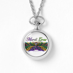 SlipperyJoe's iconic Mardi Gras–themed image elega Watch