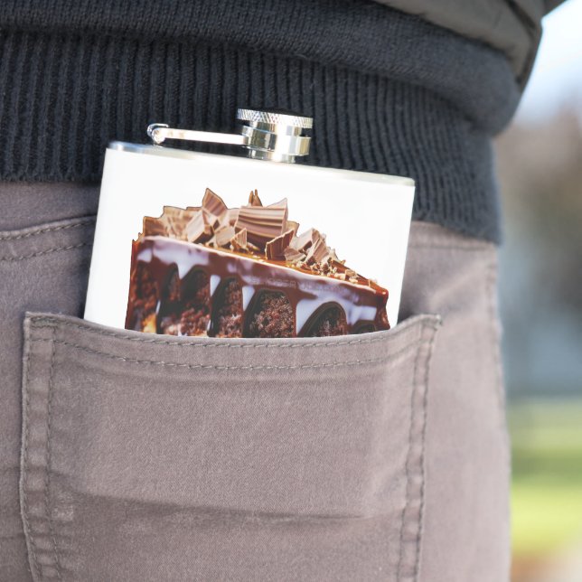 SlipperyJoe's indulgent multi-layer chocolate cake Flask (In Situ)