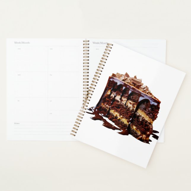 SlipperyJoe's indulgent multi-layer chocolate cake Planner (Display)