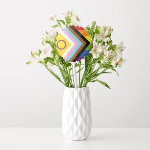SlipperyJoe's Intersex pride flag yellow backgroun Balloon