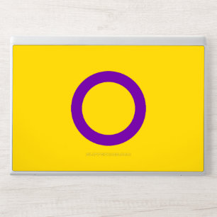 SlipperyJoe's Intersex pride flag yellow backgroun HP Laptop Skin
