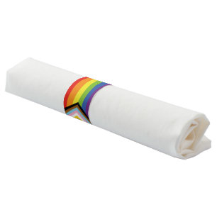 SlipperyJoe's Intersex pride flag yellow backgroun Napkin Bands