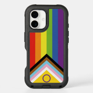 SlipperyJoe's Intersex pride flag yellow backgroun iPhone 16 Case