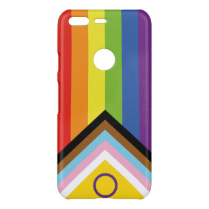 SlipperyJoe's Intersex pride flag yellow backgroun Uncommon Google Pixel Case