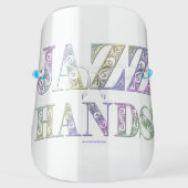 SlipperyJoe's Jazz Hands Broadway musicals dance  Face Shield (Front)