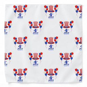 SlipperyJoe's july 4th Independence day classic Un Bandana