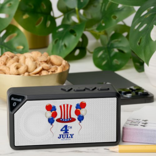 SlipperyJoe's july 4th Independence day classic Un Bluetooth Speaker