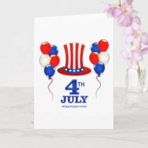 SlipperyJoe's july 4th Independence day classic Un Card