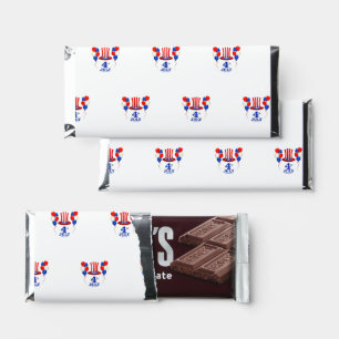 SlipperyJoe's july 4th Independence day classic Un Hershey Bar Favors