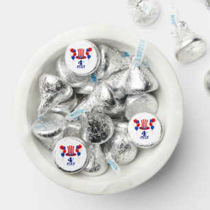 SlipperyJoe's july 4th Independence day classic Un Hershey®'s Kisses®