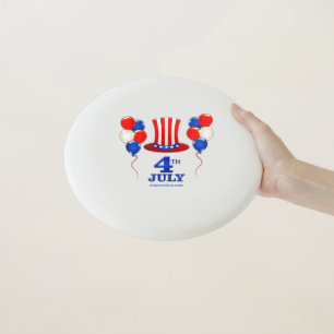 SlipperyJoe's july 4th Independence day classic Un Wham-O Frisbee