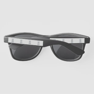 SlipperyJoe's keep calm queen polished silver crow Sunglasses