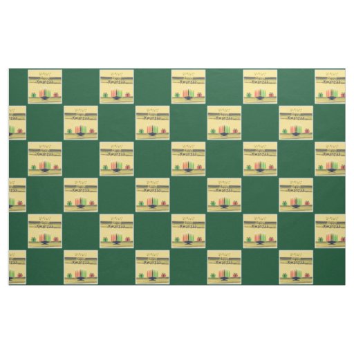 SlipperyJoe's Kwanzaa warm celebratory tone tradit Fabric