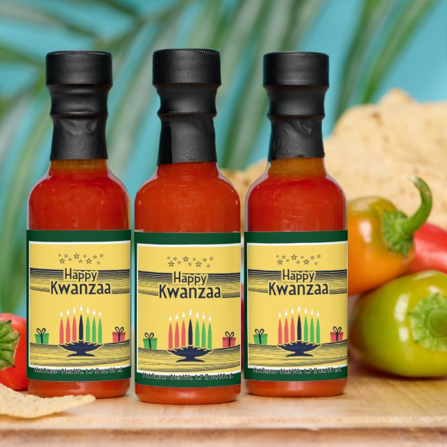 SlipperyJoe's Kwanzaa warm celebratory tone tradit Hot Sauces (Multi)
